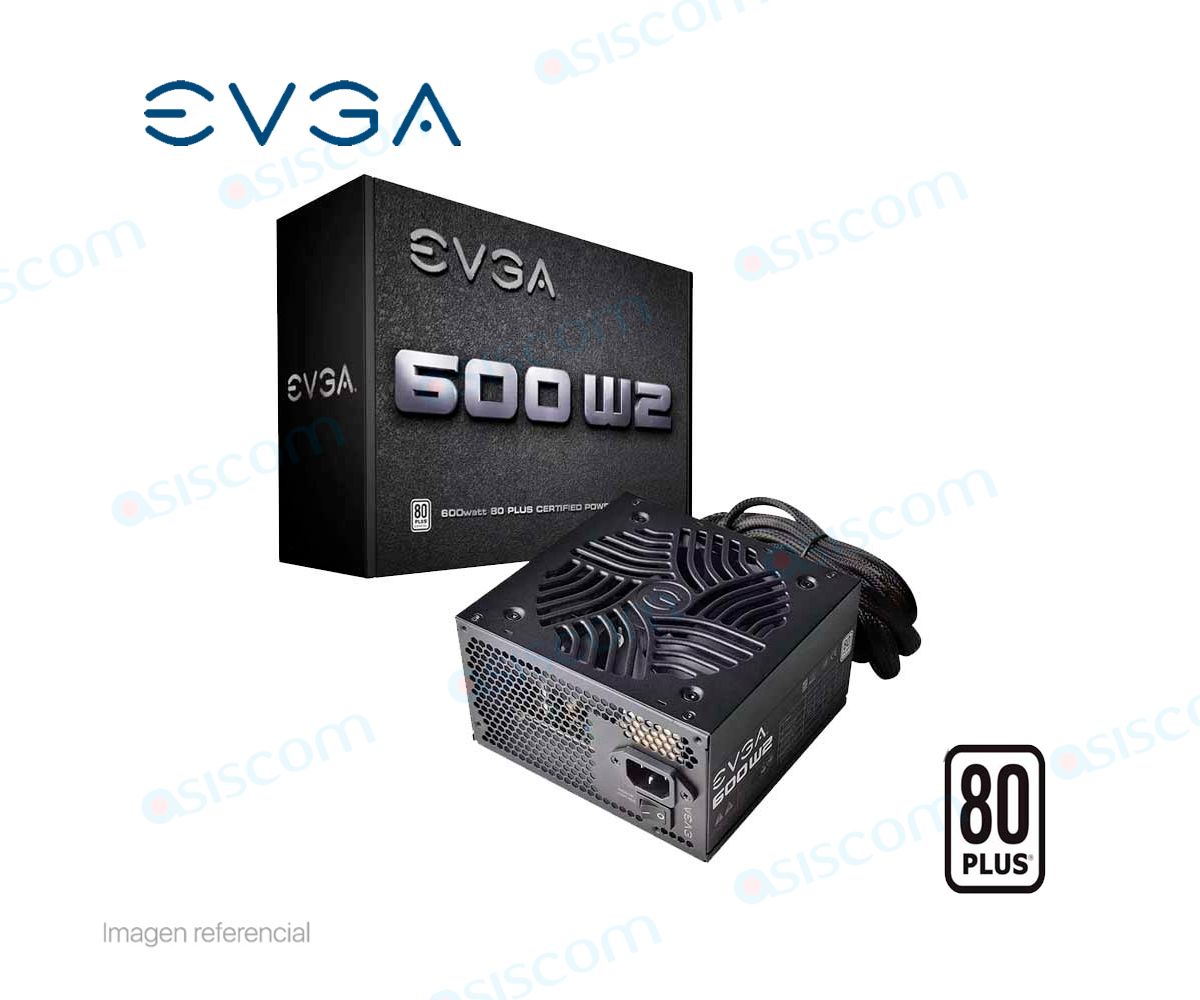 FUENTE EVGA 500W W2 ( 100-W2-0500-K1 ) 500W | 80P